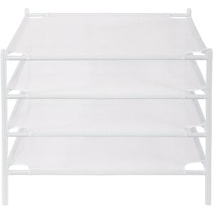 STO STO Sweater Drying Rack, 4-Pack Stackable Mesh Clothes Drying Rack, Laundry Drying Rack for Sweaters, Socks, Toys, White
