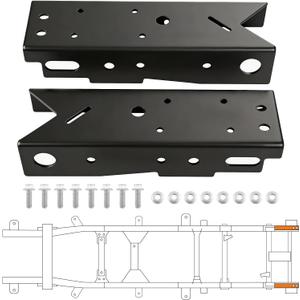 maXpeedingrods 2 Pcs Rear Frame Rust Repair Kit for 1999-2014 Chevy GMC | for Silverado Sierra 1500 Short Bed, Heavy-Duty Steel