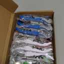 Honoson 40 Pieces Opener Bulk Corkscrew Bottle Key Opener Waiter Metal Heavy Beer Corkscrew Serrated Foil Cutter Key for Servers Home Restaurants Bars Waiter Bartenders (Fresh Colors)