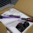 Cordless Vacuum Cleaner, 550W 45KPA 70 Mins Vacuum Cleaners for Home, Self-Standing Cordless Vacuum with Charging Dock Station, LED Display, Upgraded Anti-Tangle Stick Vacuum for Pet Hair/Carpet/Floor