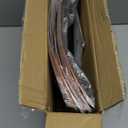 Lanpn Metal Christmas Tree Collar 24 inch, Christmas Tree Ring Collar for Small Mini Pencil Xmas Stand Cover Real Artificial Trees Indoor Outdoor Decoration (Bronze, Diamond)