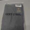 GERT COREL Women's Lace Sheer Maxi Skirt, Bodycon High Waisted Mesh Skirt (Black, S)