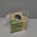 Sumnacon Tissue Box Cover Square Tissue Box Stylish PU Tissue Box Holder with Magnetic Bottom, Leather Cube Tissue Cover for Living Room Bathroom Bedroom Table Desk Home Office Car, Gold