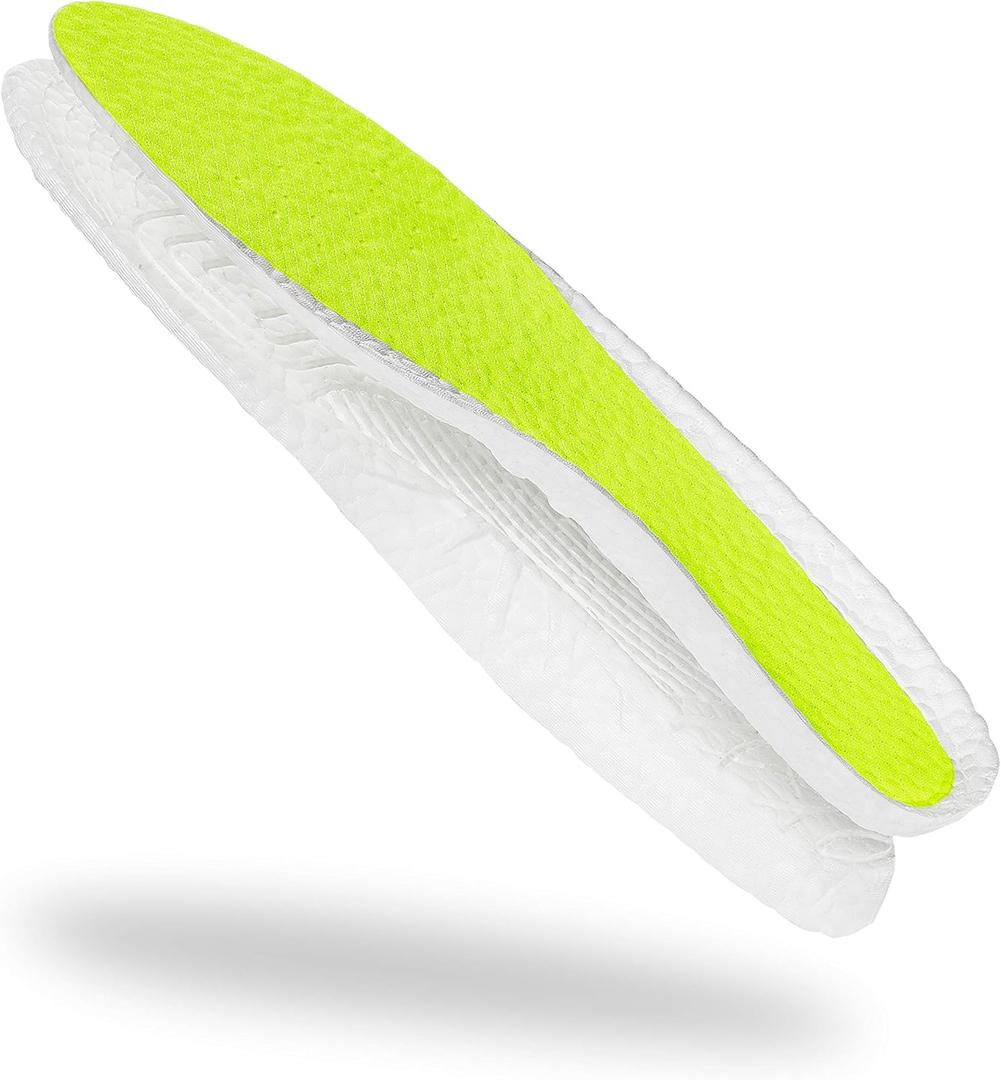 Comfort Ultra Deluxe 2.0 Insoles // All Day Support, Relieve Foot Pain (Neon, US 9-13)