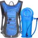 Unigear Hydration Pack Backpack with 70 oz 2L Water Bladder for Running, Hiking, Cycling, Climbing, Camping, Biking (Blue)
