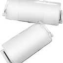 2PCS Transparent, Powerful Magnetic Vent Deflector, Vent Deflectors for Home Floor Adjustable from 9 Inches to 15 Inches in Size, Suitable for Ceiling Vents Floors and Side Walls