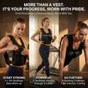 2026 Upgrade Adjustable Weighted Vest 2-16 lbs, Zip Design Weight Vest for Women & Men, Durable Strength Training Vest with Reflective Strips & Pockets, Ideal for Walking Running/Rucking/HIIT/Home/Gym