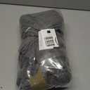 White Classic Luxury Cotton Washcloths 13x13 Inch - 650 GSM Turkish Cotton | Hotel, Spa, Bathroom Face Towel | 12 Pack, Dark Gray