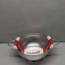 Morikavo Premium Stainless Steel Colander for Kitchen, Food Strainer Basket with Handle and Solid Ring Base for Fruits Vegetables Rice and Pasta, Dishwasher Safe (5QT)