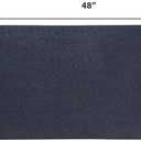 VersaTex Multi-Purpose Rubber Floor Mat for Indoor or Outdoor Use, Utility Mat for Entryway, Home Gym, Exercise Equipment, Tool Box Liner, Garage, Under-Sink, Patio, and Door Mat; 30" x 48", Black