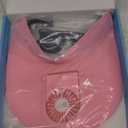 Sun Visors Hat with Fan for Women - Fan Visor Hat - Three-Speed Adjustment and Large Area Sun Protection (5-8, Pink)
