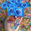 Glow in The Dark Mini Animal Figures, 50 Piece Resin Mystery Blind Bag Set, Luminous Farm Ocean Miniatures for Fairy Garden Decor, Random Designs