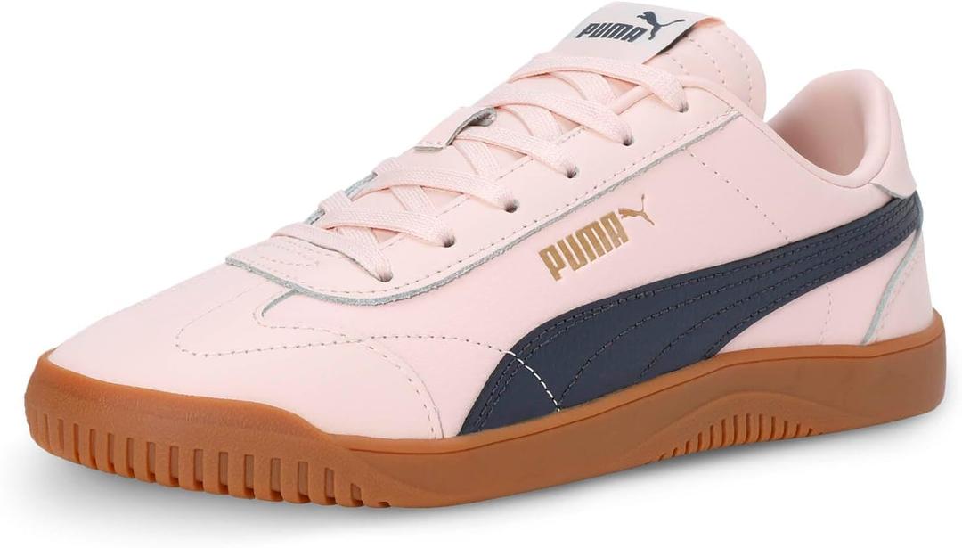 PUMA Women's Club 5v5 Sneakers (7, Island Pink-galactic Gray-puma Gold)