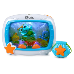 Baby Einstein Sea Dreams Soother Musical Crib Toy and Sound Machine, Newborn and up