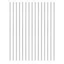 Feelers Aluminum Round Rod 5/32"(4mm) Diameter 6061 Aluminum Solid Stick for DIY Craft, 150mm Length, 10 pcs (5/32" Dia)