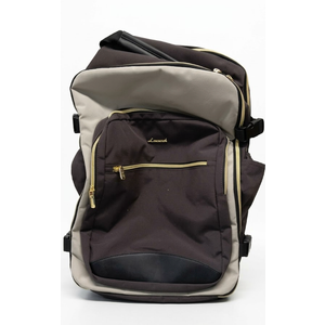 LOVEVOOK 40L Large Travel Backpack for Women Men, 17 Inch Carry on Backpack for Traveling on Airplane, Personal Item Bag Airline Approved, Business Causal Weekender Backpack, Black-Brown