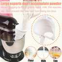 Flour Funnel for Kitchen Aid Mixer,Kitchenaid Attachments for Stand Mixer,Pour Spout for Kitchenaid Mixer,Cookie Countess Flour Funnel for Kitchen Aid,Perfect for Baking, Easy to Use, and Clean
