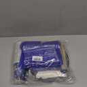 Esjay Graduation Party Decorations Class of 2024 Serves 24, Graduation Party Supplies, Plates and Napkins Flatware Banner Balloons Tablecloth, Grad Decorations for College High School, Blue and Gold