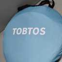 TOBTOS UPF 50+ Pop Up Beach Tent, Easy Set Up Beach Umbrella, Sun Shelter for 2-3 People UV Protection Portable Sunshade, Baby Canopy Cabana, Lightweight with Carry Bag, One Size