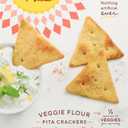 Simple Mills Veggie Pita Crackers, Himalayan Salt - Gluten Free, Vegan, Healthy Snacks, Paleo Friendly, 4.25 Ounce (Pack of 1)