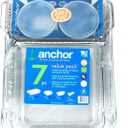 Anchor Hocking Company 7 Piece Cooking Set With Cookie Sheets And Glass Tupperware