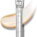 +1HEROLABS Caffeine Eye Cream with Niacinamide, Hyaluronic Acid, Vitamin E & Peptides - Under Eye Serum for Puffiness and Dark Circles, 0.7 Fl Oz (Pack of 1)