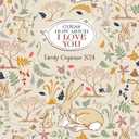 2024 Guess How Much I Love You Family Wall Planner