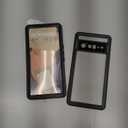 Lanhiem for Google Pixel 6 Pro Case, IP68 Waterproof Dustproof with Built-in Screen Protector, Heavy Duty Full Body Protective Phone Case for Pixel 6 Pro, Black/Clear