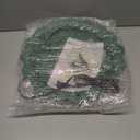 Heated Bird Bath for Outside Winter, Powerful 100W Thermostat Control Heated Bird Baths for Outdoors with 3 Metal Extension Screws, Heated Birdbath Water Heater for Garden Yard Patio Lawn(Green)