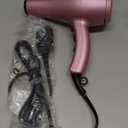 NITION Negative Ions Ceramic Hair Dryer with Diffuser(Large Size 5.3 inch) Attachment Ionic Blow Dryer Quick Drying,1875 Watt 2 Speed / 3 Heat Settings,Cool Shot Button,Lightweight,Gold