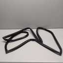 Custom Universal Refrigerator Door Gasket,Freezer Door Magnetic Gasket Rubber Seal Part Replaces,Black