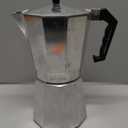 Primula Classic Stovetop Espresso and Coffee Maker, Moka Pot for Italian and Cuban Caf Brewing, Greca Coffee Maker, Cafeteras, 12 Espresso Cups, Silver