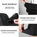 3D Protection Padded Shorts, Hip Butt Tailbone Crash Pad Pants, Impact Protective Gear for Figure Skating Snowboarding Ski Roller Skateboard Small