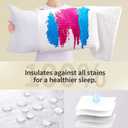 CoolShields Waterproof Pillow Protector, King Pillow Cases, 4 Pack