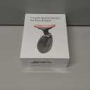 Red Light Therapy for Face and Neck, 7 Color Light Based Face Massager Tool, Portable Skin Care Tool for Firming, Tightening and Lifting (Glossy Black)