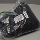 27 Inch Drawstring Ponytail Extension for Black Women Deep Curly Ponytail Extension Synthetic Mixed with Human Hair Hairpieces Afro Kinky Curly Pony Tail for Daily Use (Black)