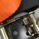 VULCAN Car Tie Down with Snap Hooks - Lasso Style - 2 Inch x 96 Inch - 4 Pack - PROSeries - 3,300 Pound Safe Working Load