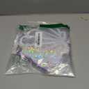 Locmeo 24 Pack Sea Shell Gift Bags Mermaid Goodie Bags Party Favor Iridescent with Handle for Under The Sea Party Summer Ocean Beach Birthday Wedding Shower Celebration Supply Decoration (Holographic)