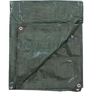 Stansport Medium-Duty Rip-Stop Tarp 8' x 10' - Dark Green (T-810)