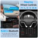 Leadfan Android12 Car Stereo for Toyota Prius 2010-2015 Radio Upgrade Compatible with JBL Touchscreen Wireless CarPlay Android Auto in-Dash Bluetooth GPS Navigation WiFi Backup Camera MIC