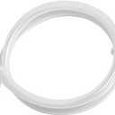 Quickun Pure Silicone Tubing, 10mm ID x 13mm OD High Temp Food Grade Tube Pure Silicone Hose Tube for Home Brewing, Beer Line, Kegerator, Wine Making, Aquaponics, Air Hose by Proper Pour (3.28 Ft)
