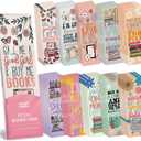 100PCS Bookmarks for Women, Booklovers Theme Paper Bookmarks Bulk 6" x 2" Cute Book Marks for Reading Book Lovers Students Schools Gifts (Booklovers)