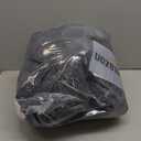 Calming Donut Dogs Beds for Medium Dogs up to 45 lb,30inch Anti-Slip Plush Round Dog Bed with Raised Rim,Fluffy Faux Fur Pet Bed for Cozy Sleep,Dark Grey