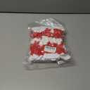 2 x FINGOOO Mini Red Santa Hats,30 Pieces Christmas Hat for Crafts 2.8 x 5 Small Santa Hats for Xmas Party Table Dinner Decorations