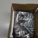 Set of 6 Truck Bed Clamps for Truck Topper/Cap/Camper Shell Compatible with Toyota 2nd Gen Tacoma 2005-2015 Bed Rail System