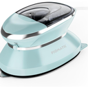 PIOMATIC Travel Iron Mini with Steam for Clothes with Dual Voltage, Portable Mini Ironing Machine with NonStick Soleplate, Small Iron for Sewing, Quilting and Handcraft