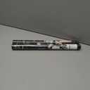 2 x Removable Peel and Stick Wallpaper Boho 17.5 x 118 in Floral for Bedroom Bathroom Easy Peel Off Stick on Wallpaper Contact Paper Renter Friendly Wall Paper (Dark)