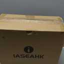 IASEAHK Outdoor Seat Cushion Set, Waterproof & Fade Resistant Patio Chair Cushions, Outdoors Cushion for Patio Furniture, 24 x 24 x 4 Inch, Outdoor Couch Cushions with Handle and Ties, Spice