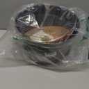 ZMTECH 9/10/12 Inch Plant Pots Sets, Selfwatering Planters with Drainage Holes Saucers for Indoor Outdoor Plants, Plastic Flower Pots for House Kitchen Window Garden(Black, 3 Pack)