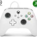 PowerA Controller for Xbox Series X|S - White, Gamepad, Video Game / Gaming Controller, Works with Xbox One XBox Controller, White